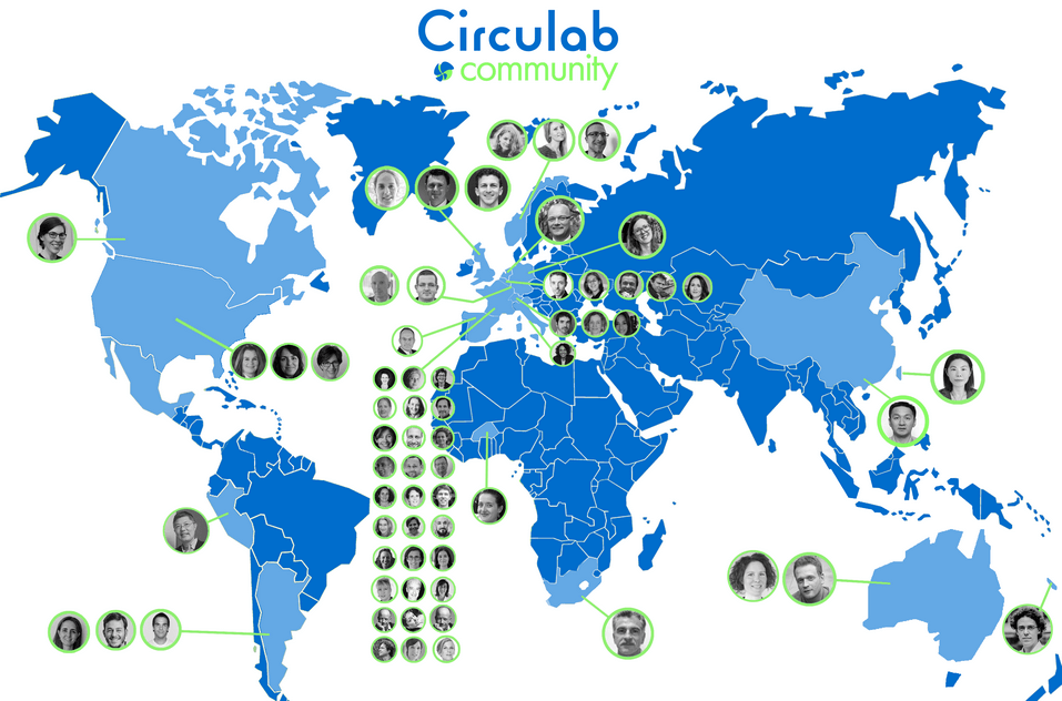Carte de la communauté Circulab